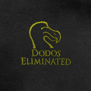 Dodos Eliminated - Ducks Unlimited Parody - Funny Polo Shirt - Zoomed